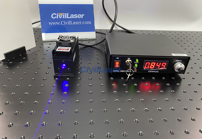 430nm 1000mW 青色半導体レーザー