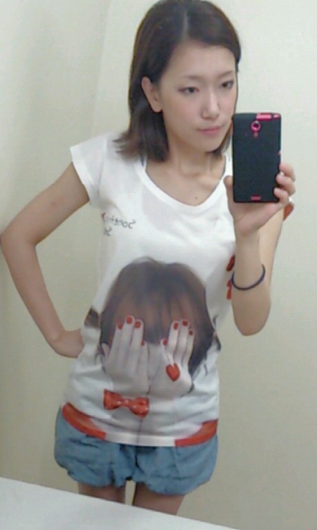 プリントが可愛いTシャツをゲットしました！