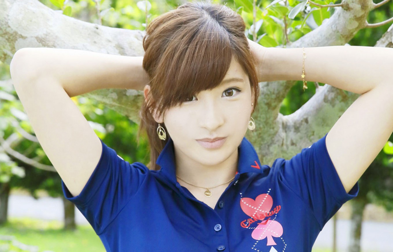 藤田美里さん　～美しすぎるキャディ～