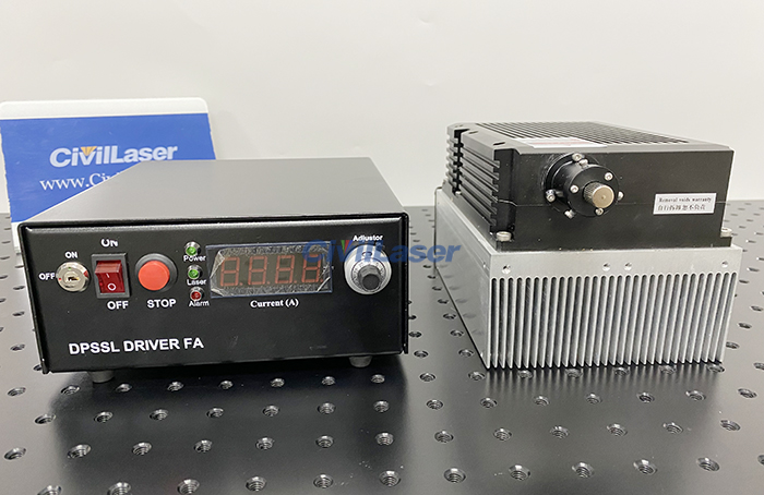395nm 2W UV ダイオードレーザー結合光ファイバー出力
