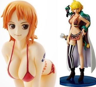 可愛すぎる ワンピース ナミ ハンコックなど大人気女子キャラのフィギュアやグッズ One Piece ワンピース 道場 アニメ 漫画 まにあ道 趣味と遊びを極めるサイト