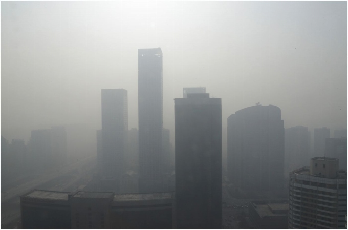大気汚染 中国 原因 健康被害 予防対策 黄砂 PM2.5 喘息 マスク 空気清浄機