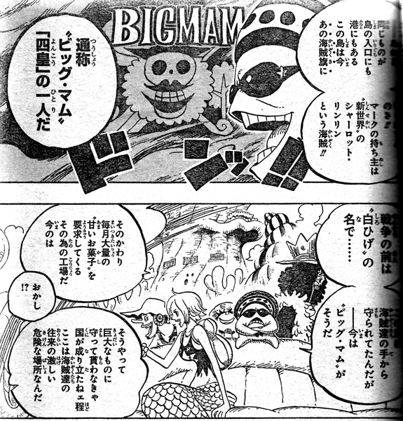 第610話 占い師マダム シャーリー サンジの容態 タコの剣士 魚人島に不吉な予言 One Piece ワンピース 道場 アニメ 漫画 まにあ道 趣味と遊びを極めるサイト