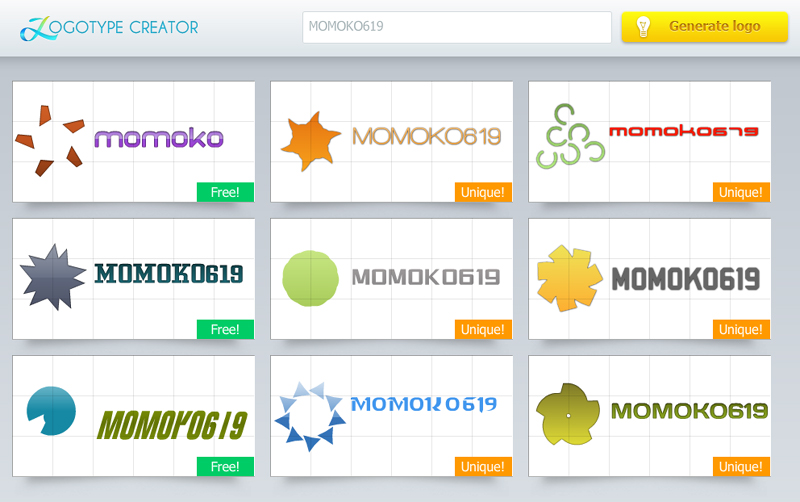 �����ŃI�V�����ȃf�U�C���̃��S���쐬�ł���T�C�g�I�_�E�����[�h���\�I