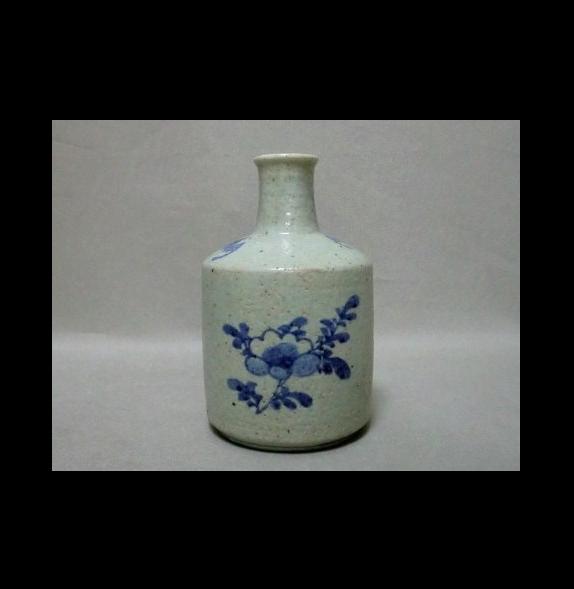 牡丹・蝙蝠文　小壷/瓶