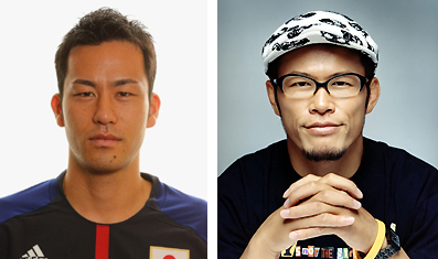 サッカー日本代表DFの吉田麻也選手と、元格闘家の須藤元気さんが似てる！
