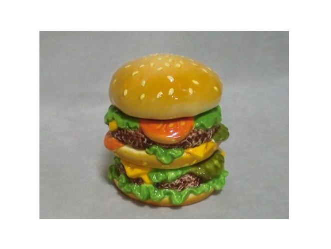 ハンバーガー　陶器　容器　検：コンテナ