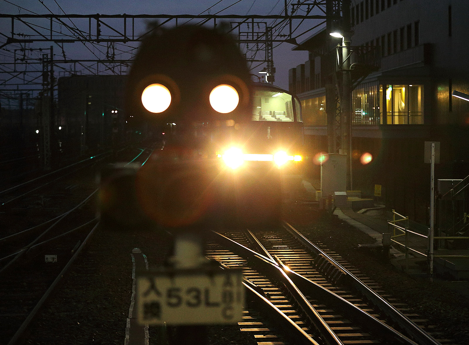 夜間列車撮影4
