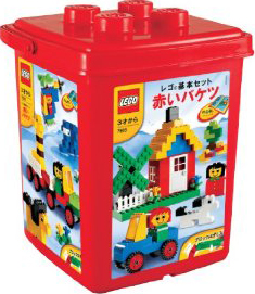 レゴ 基本セット 赤いバケツ(ブロックはずし付き)
